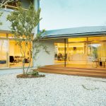 愛知県春日井市の住宅展示場・モデルハウスの庭園