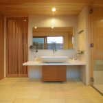 愛知県長久手市の住宅展示場・モデルハウス洗面台