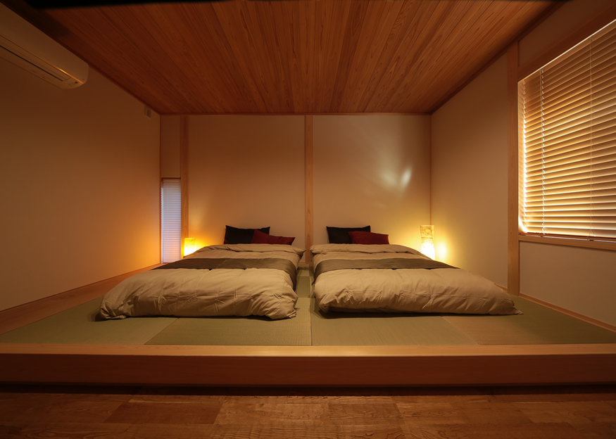 愛知県長久手市の住宅展示場・モデルハウスの寝室