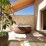 愛知県長久手市の住宅展示場・モデルハウスのベランダ