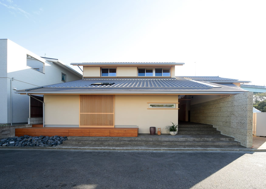 愛知県長久手市の住宅展示場・モデルハウスの外観