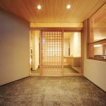 愛知県長久手市の住宅展示場・モデルハウスの入口