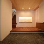 愛知県長久手市の住宅展示場・モデルハウスの玄関