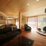 愛知県長久手市の住宅展示場・モデルハウスのリビング